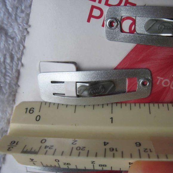 8 Goody Stay Put Slide Proof Hair Snap Clips Secure Hold Fit Black Blonde Silver - Picture 2 of 16